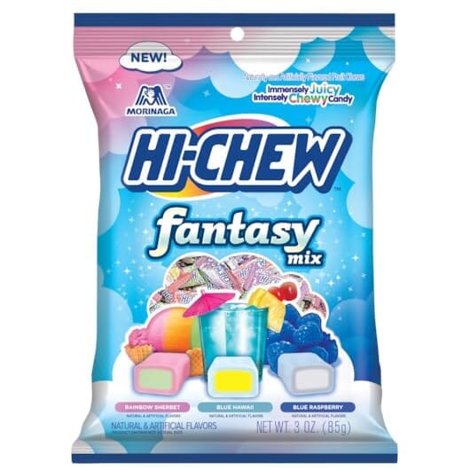 Hi Chew 8 Exciting Variety Pack, Fantasy, Berry, Dessert, Superfruit, Plus Fruit, Yogurt, Infrusions, Tropical (Pack of 8) Snackathon