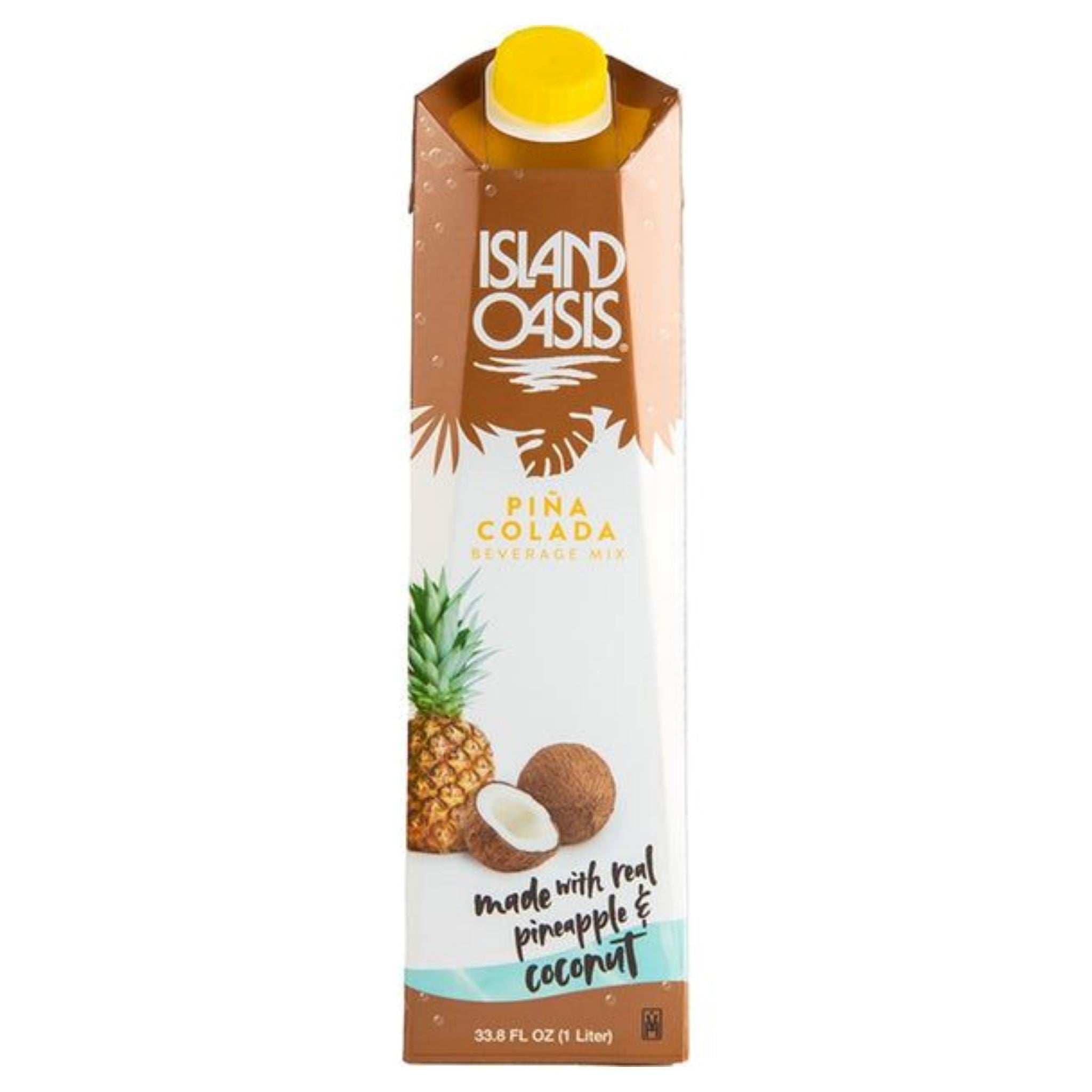 Island Oasis Pina Colada Drink Mix, 1 Liter Island Oasis 1L bottle