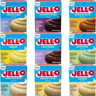 Jell-O Sugar Free Instant Pudding & Pie Filling Mixes Jell-O