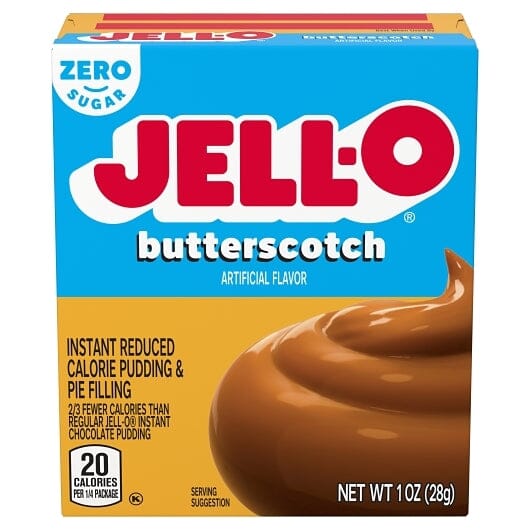Jell-O Sugar Free Instant Pudding & Pie Filling Mixes Jell-O Butterscotch 1 Ounce