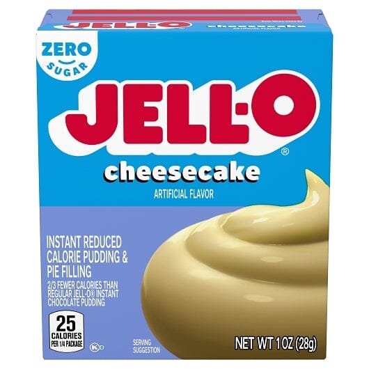Jell-O Sugar Free Instant Pudding & Pie Filling Mixes Jell-O Cheesecake 1 Ounce