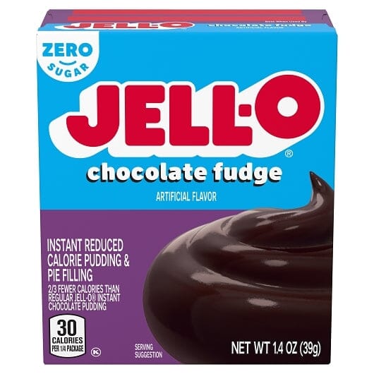 Jell-O Sugar Free Instant Pudding & Pie Filling Mixes Jell-O Chocolate Fudge 1 Ounce