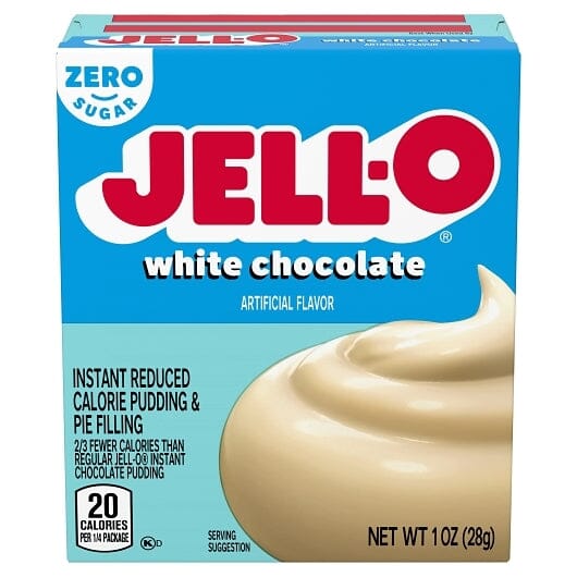 Jell-O Sugar Free Instant Pudding & Pie Filling Mixes Jell-O White Chocolate 1 Ounce