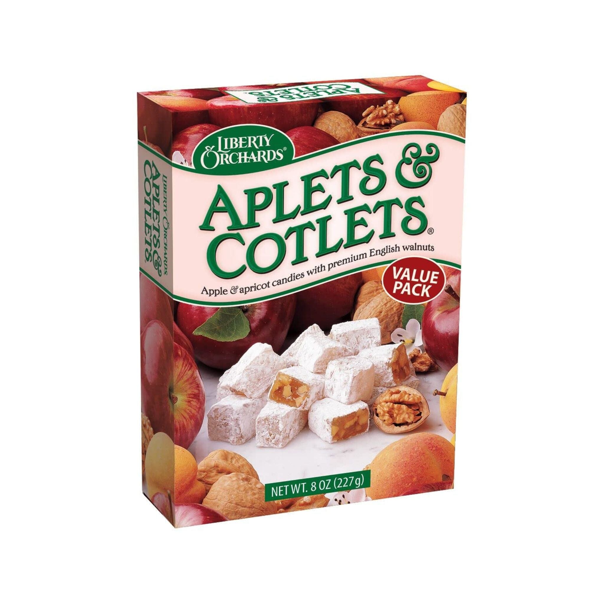 Liberty Orchards Aplets & Cotlets Value Pack, 8 Ounce Liberty Orchards