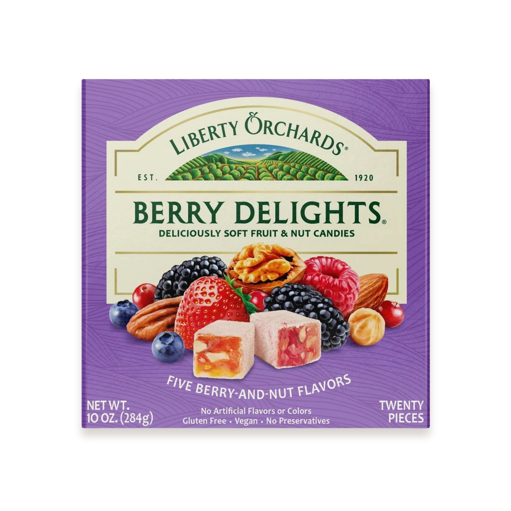 Liberty Orchards Berry Delights, 10 Ounce Liberty Orchards