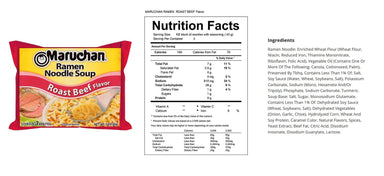 Maruchan Ramen Noodle Soup Variety, 11 Flavors, 3 Ounce, 2 Packages each Flavor, Total 22 Packages Snackathon