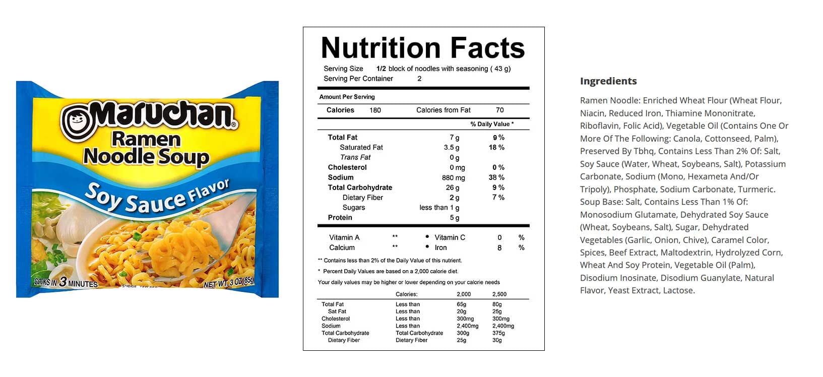 Maruchan Ramen Noodle Soup Variety, 11 Flavors, 3 Ounce, 2 Packages each Flavor, Total 22 Packages Snackathon