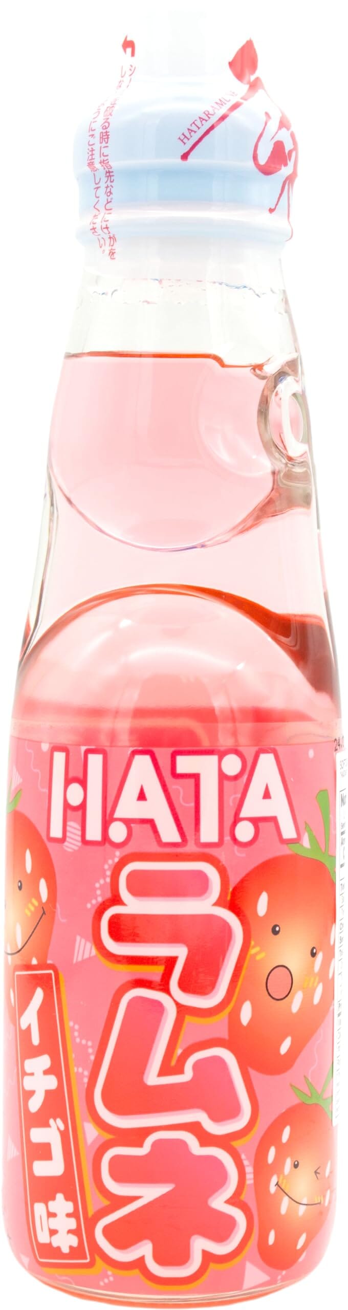 Ramune Japanese Soda, Variety Pack, 3 Fruity Bottles: Blueberry, Strawberry, Lychee, 1 Each, 6.76 Fluid Ounce Snackathon