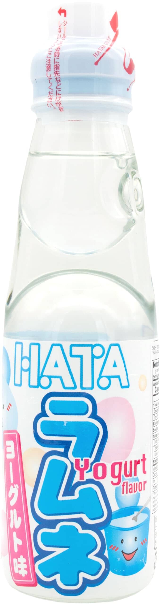 Ramune Japanese Soda, Variety Pack, 3 Limited Bottles: Yogurt, Sakura, Cola, 1 Each, 6.76 Fluid Ounce Snackathon