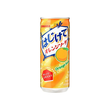 Sangaria Burst Orange Soda, 8.45 Fl Oz Sangaria