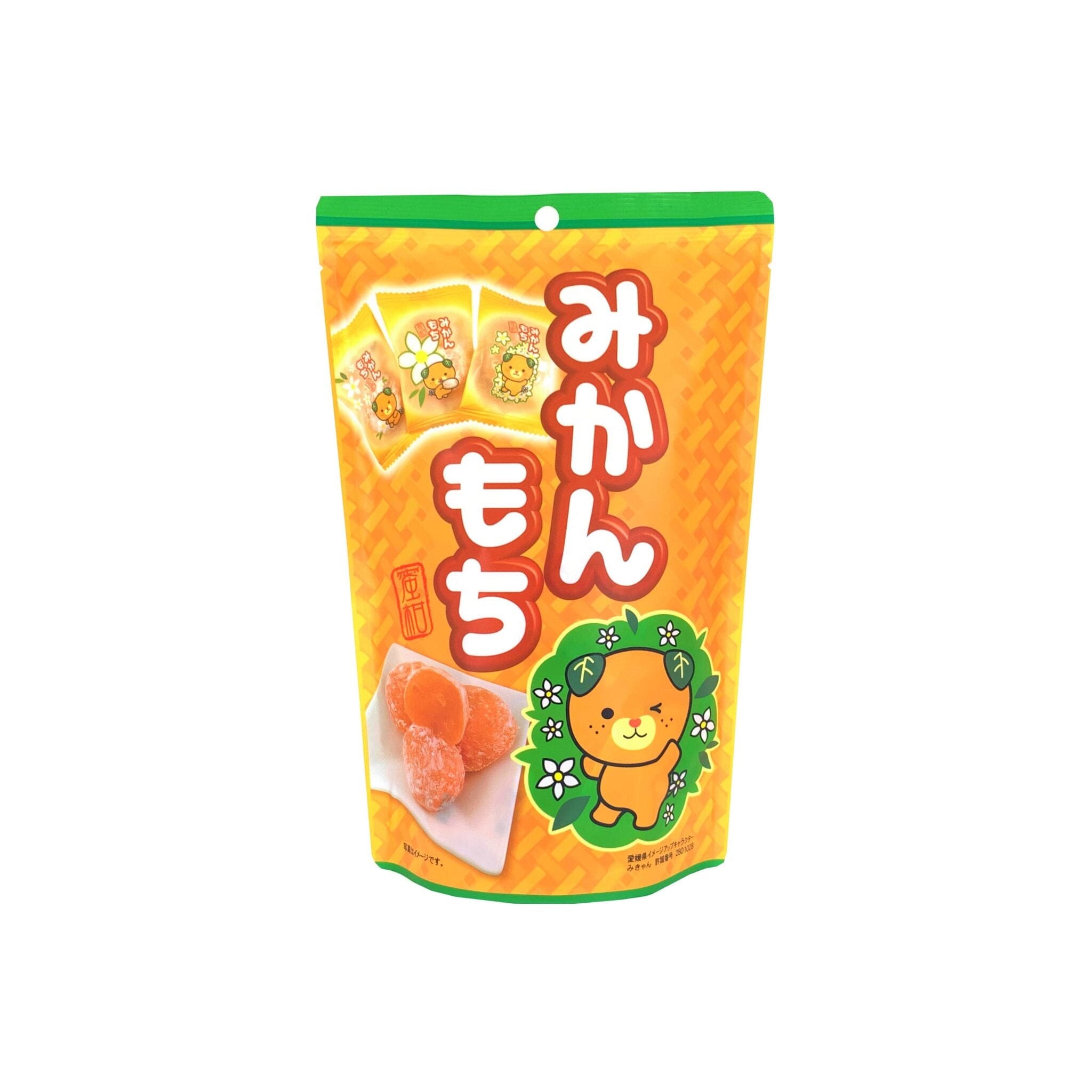 Seiki Japanese Mochi, Mandarin Orange, 4.59 Ounce Seiki