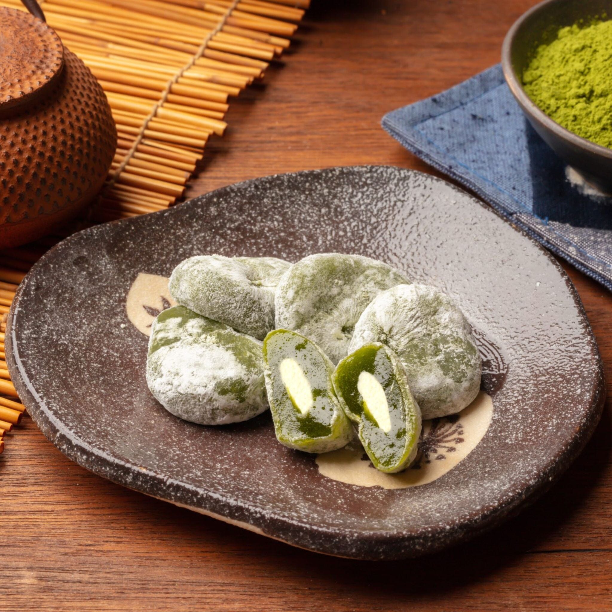Seiki Japanese Mochi, Matcha Chocolate, 10.93 Ounce, 18 pieces Seiki