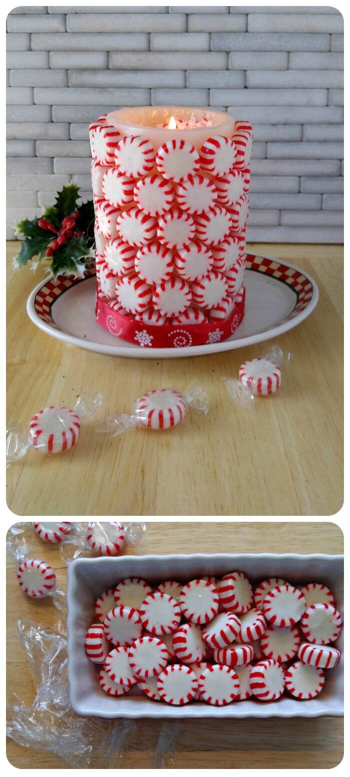 Starlight Peppermint Candy, Individually Wrapped, 2 Pound Bag Snackathon
