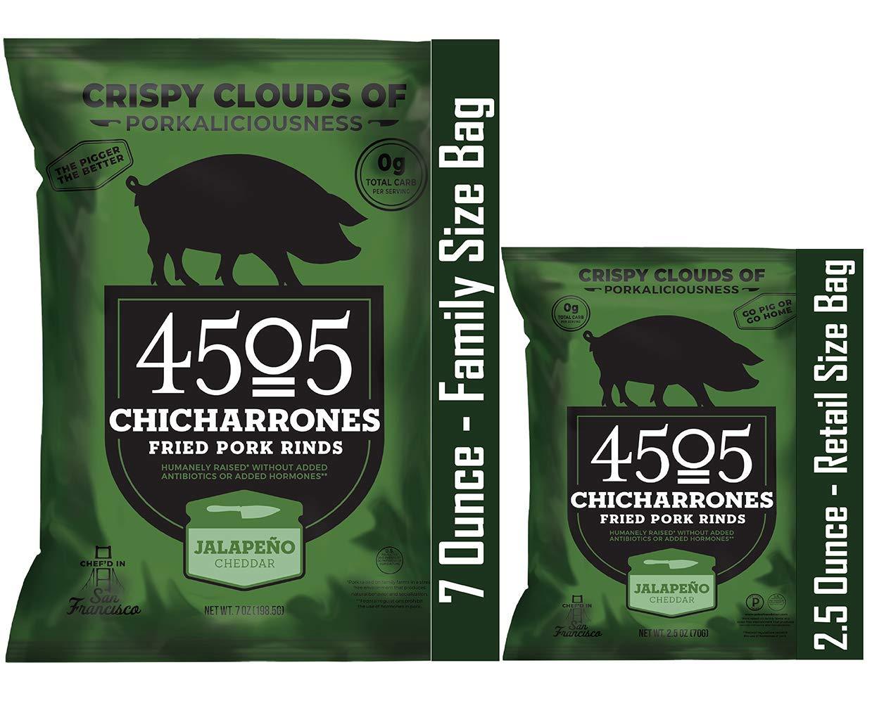 4505 Pork Rinds, Certified Keto, Humanely Raised 4505 Meats