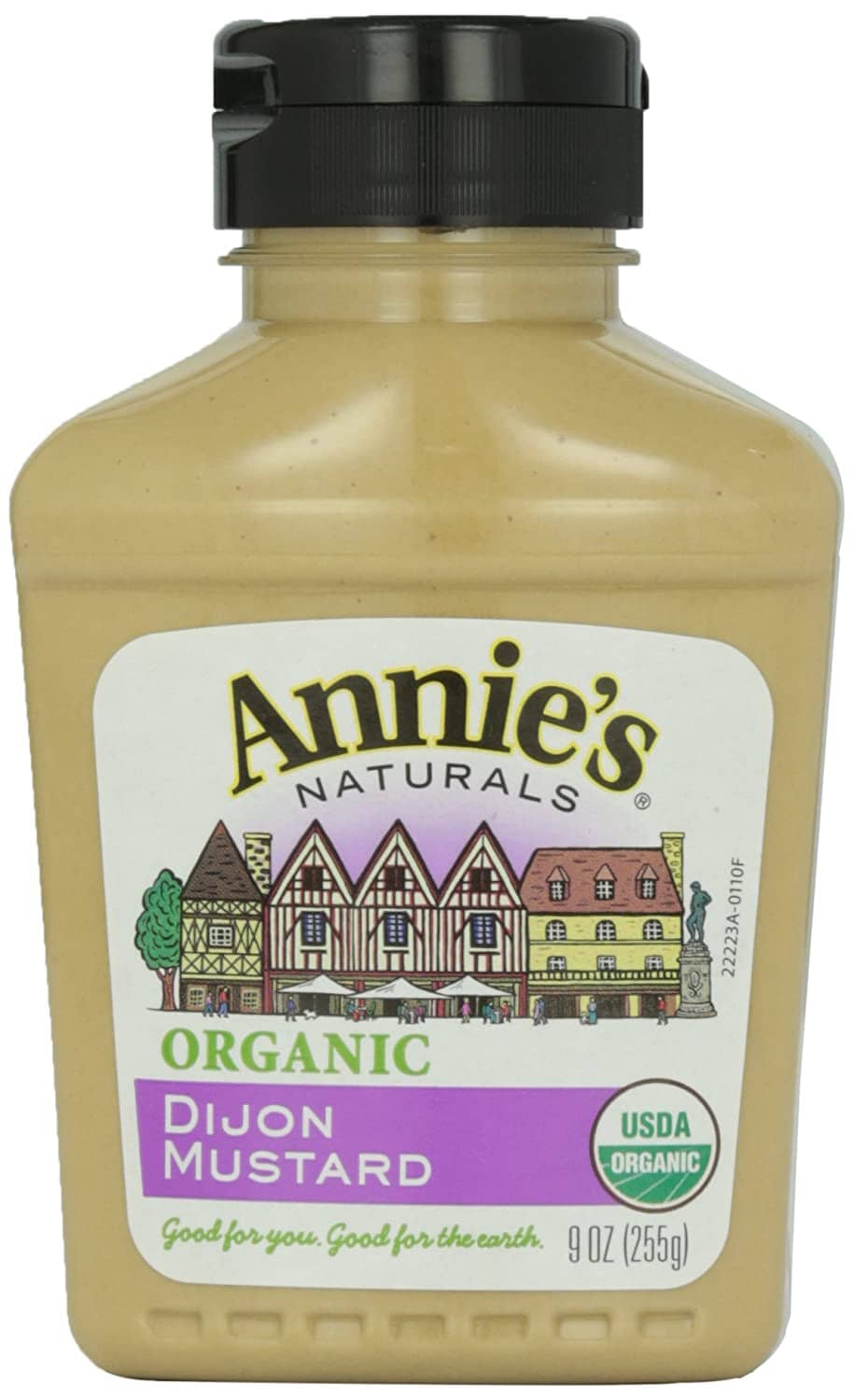 Annie's Organic Dijon Mustard Bottle Annie's Original 9 Ounce