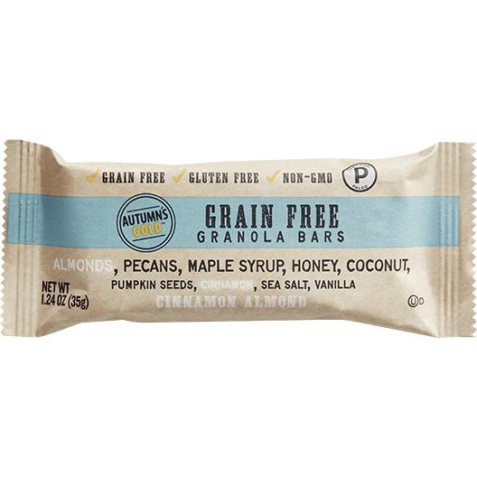 Autumn's Gold Grain Free Granola, Paleo Certified Autumn's Gold Cinnamon Almond 1.24 Ounce