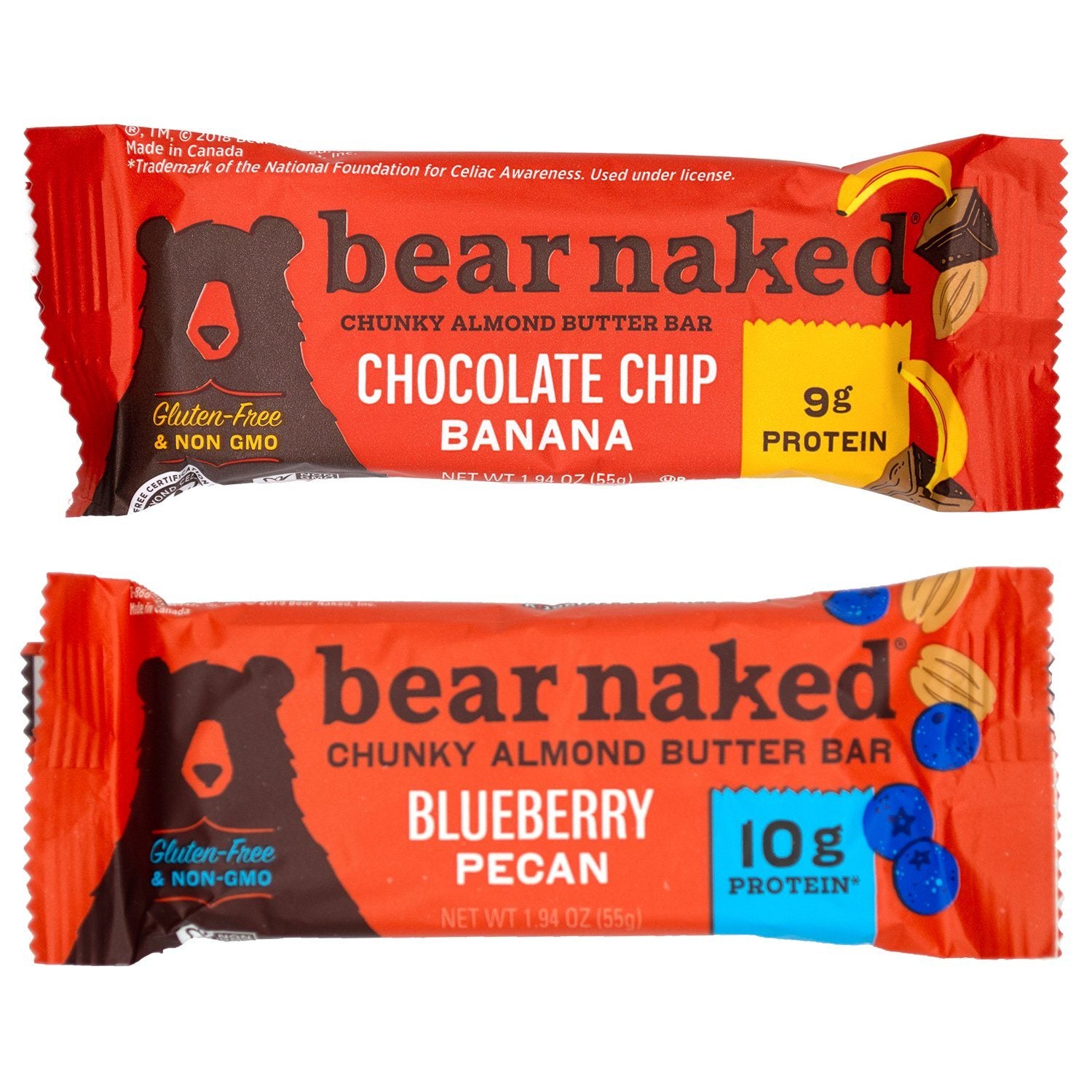 Bear Naked Almond Butter Bars Bear Naked
