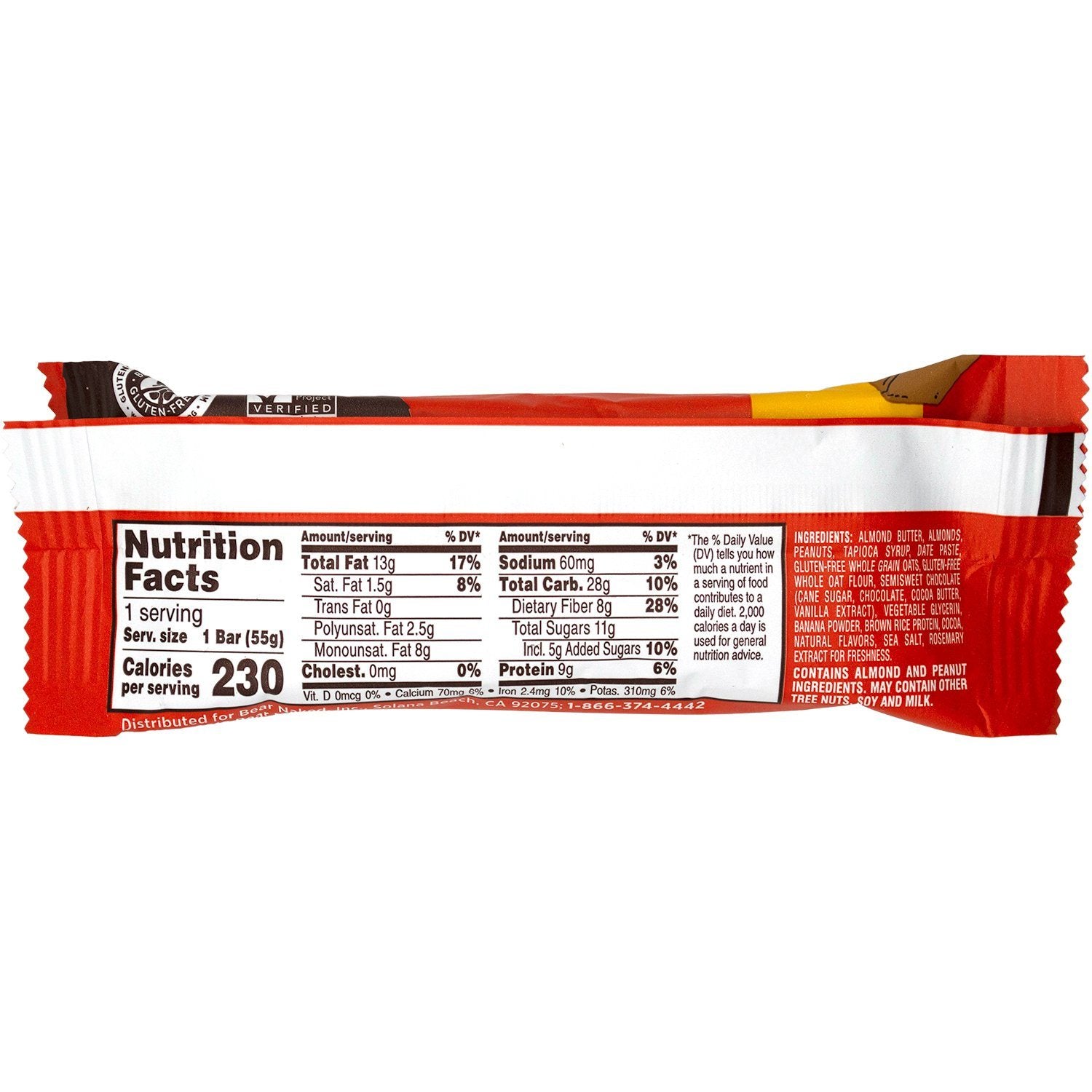 Bear Naked Almond Butter Bars Bear Naked