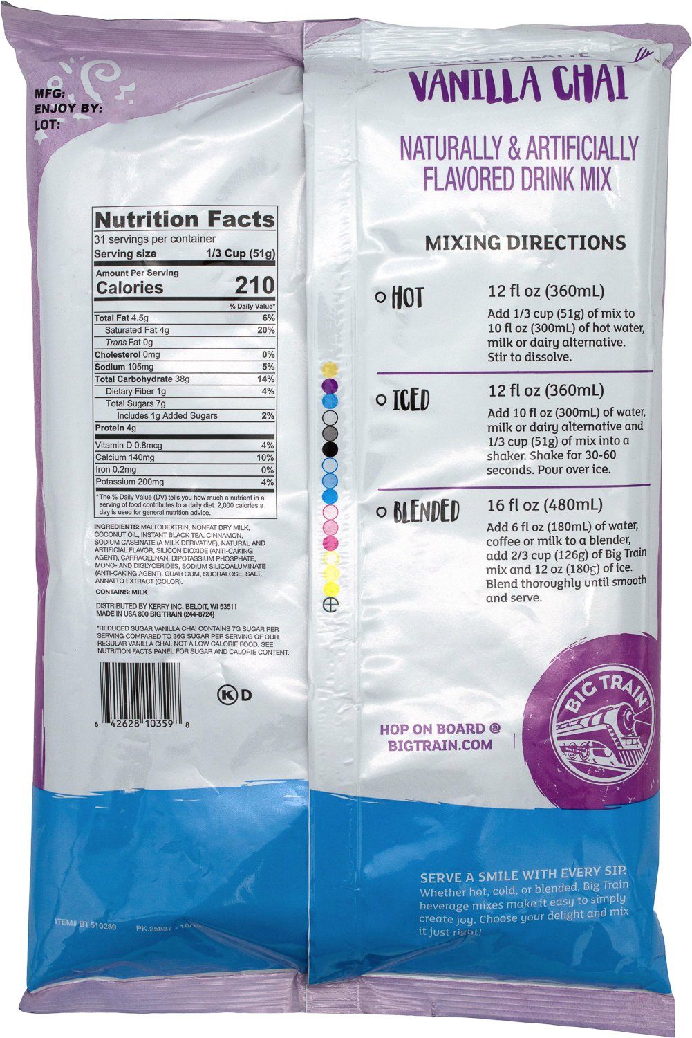 Big Train Chai Tea Mixes Big Train