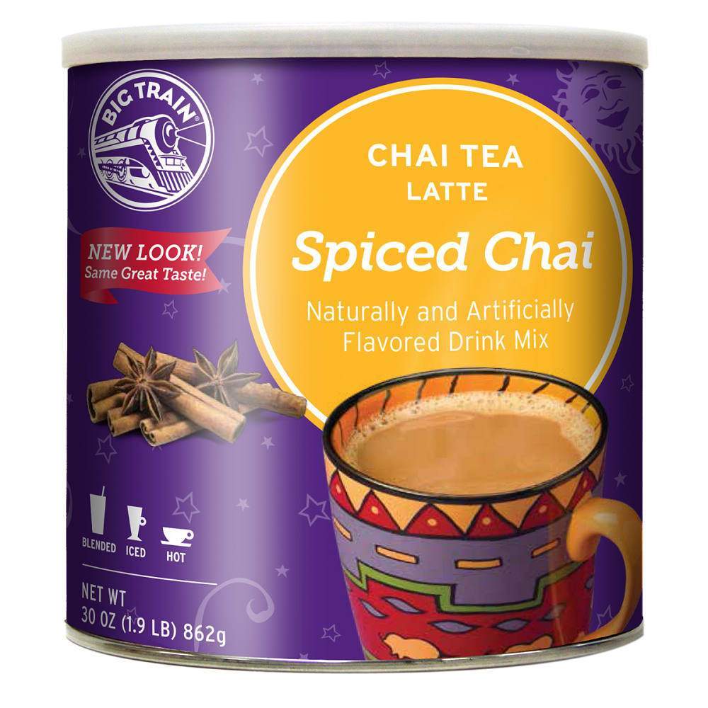 Big Train Chai Tea Mixes Big Train Spiced 30 Ounce