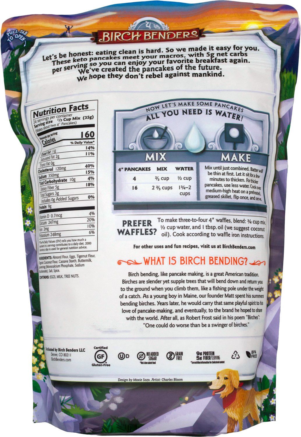 Birch Benders Keto Pancake & Waffle Mix Birch Benders