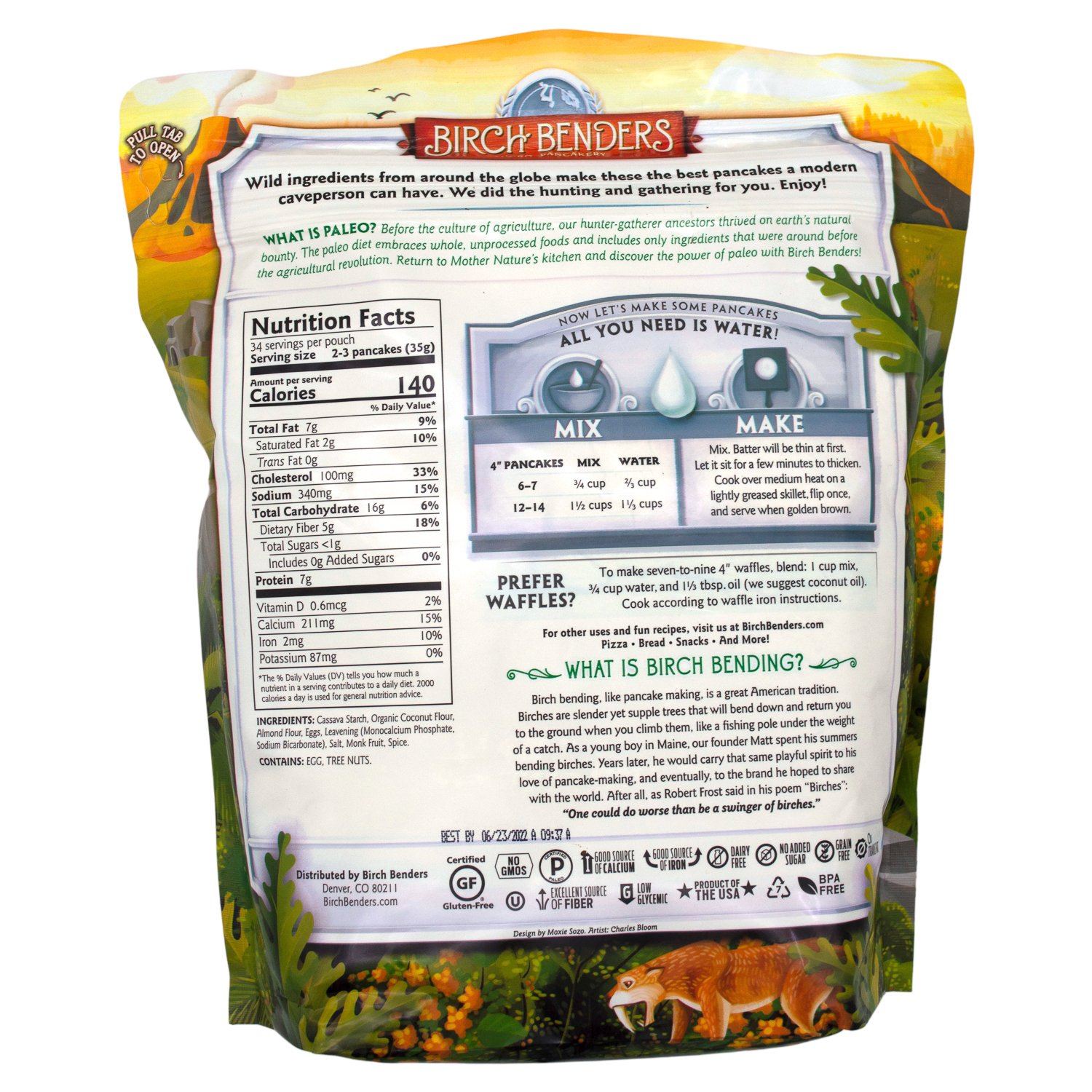 Birch Benders Pancake & Waffle Mix Birch Benders