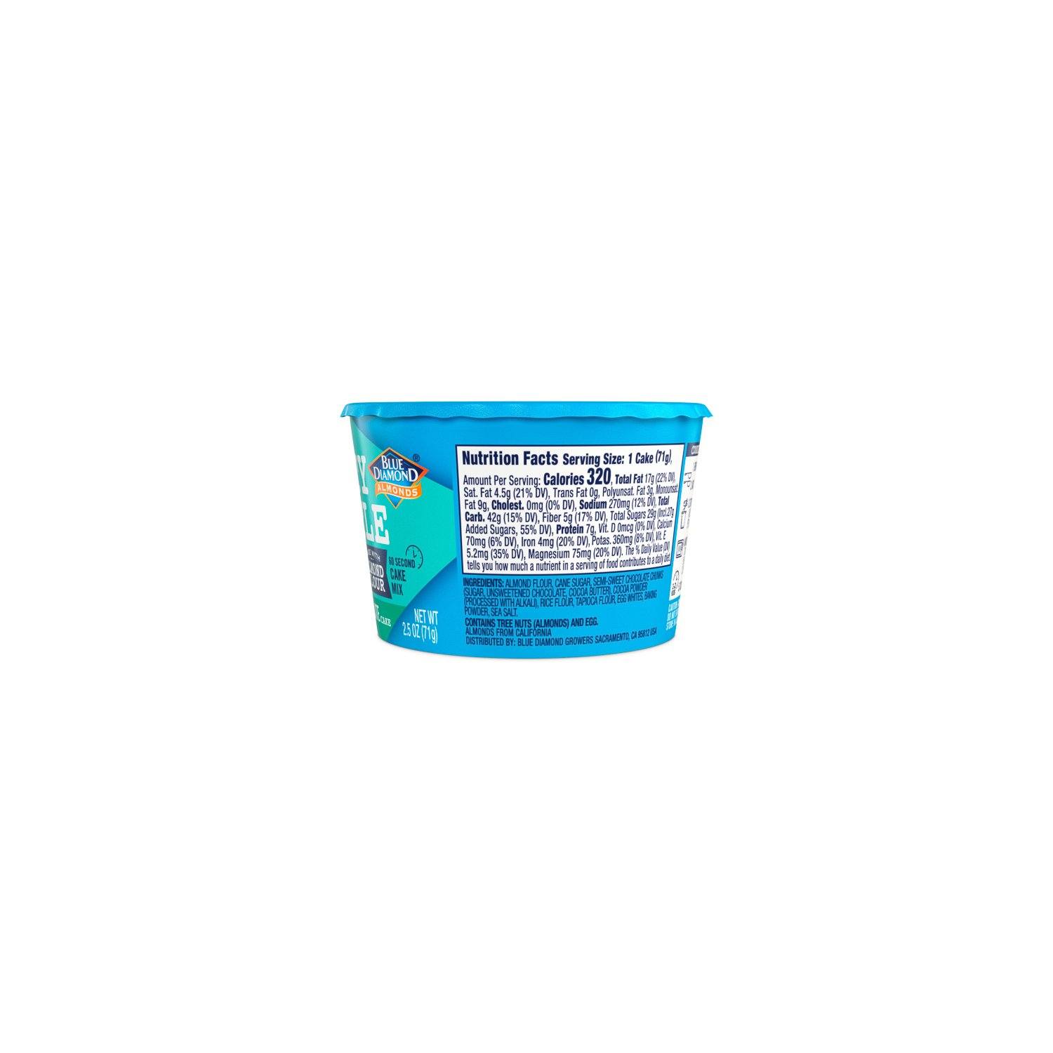Blue Diamond, Tasty Little Cup Cake Mixes Blue Diamond Almonds