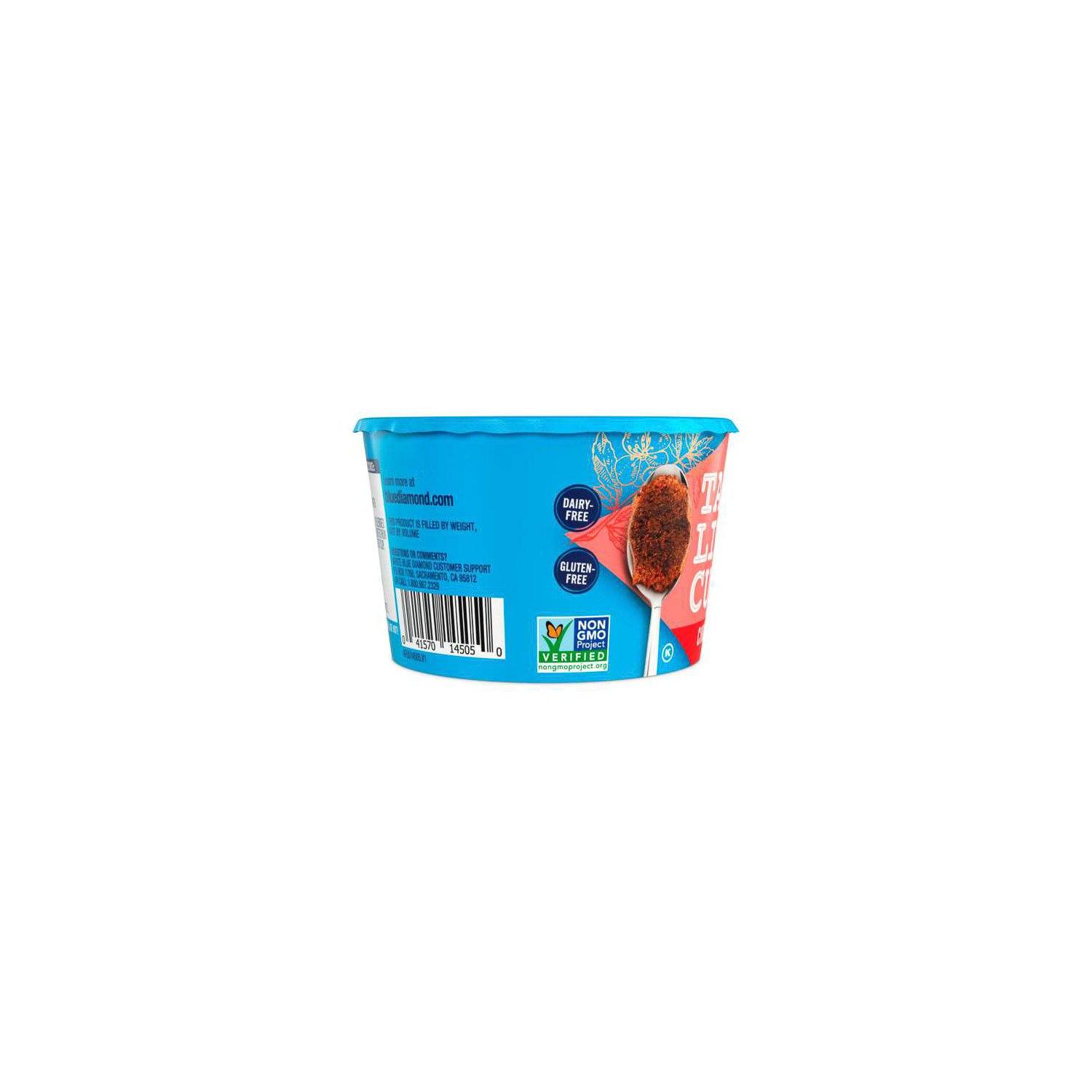 Blue Diamond, Tasty Little Cup Cake Mixes Blue Diamond Almonds