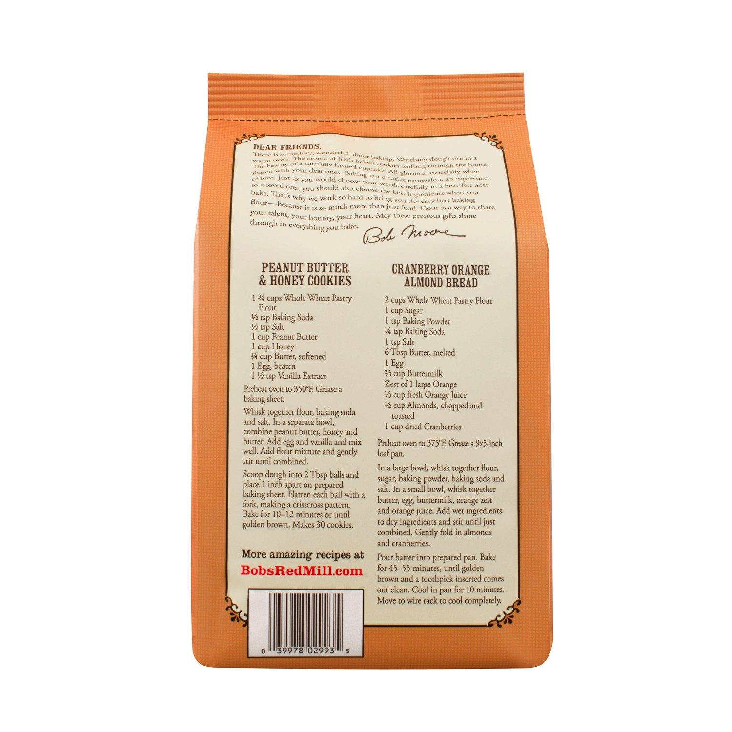 Bob's Red Mill Pastry Flour Bob's Red Mill