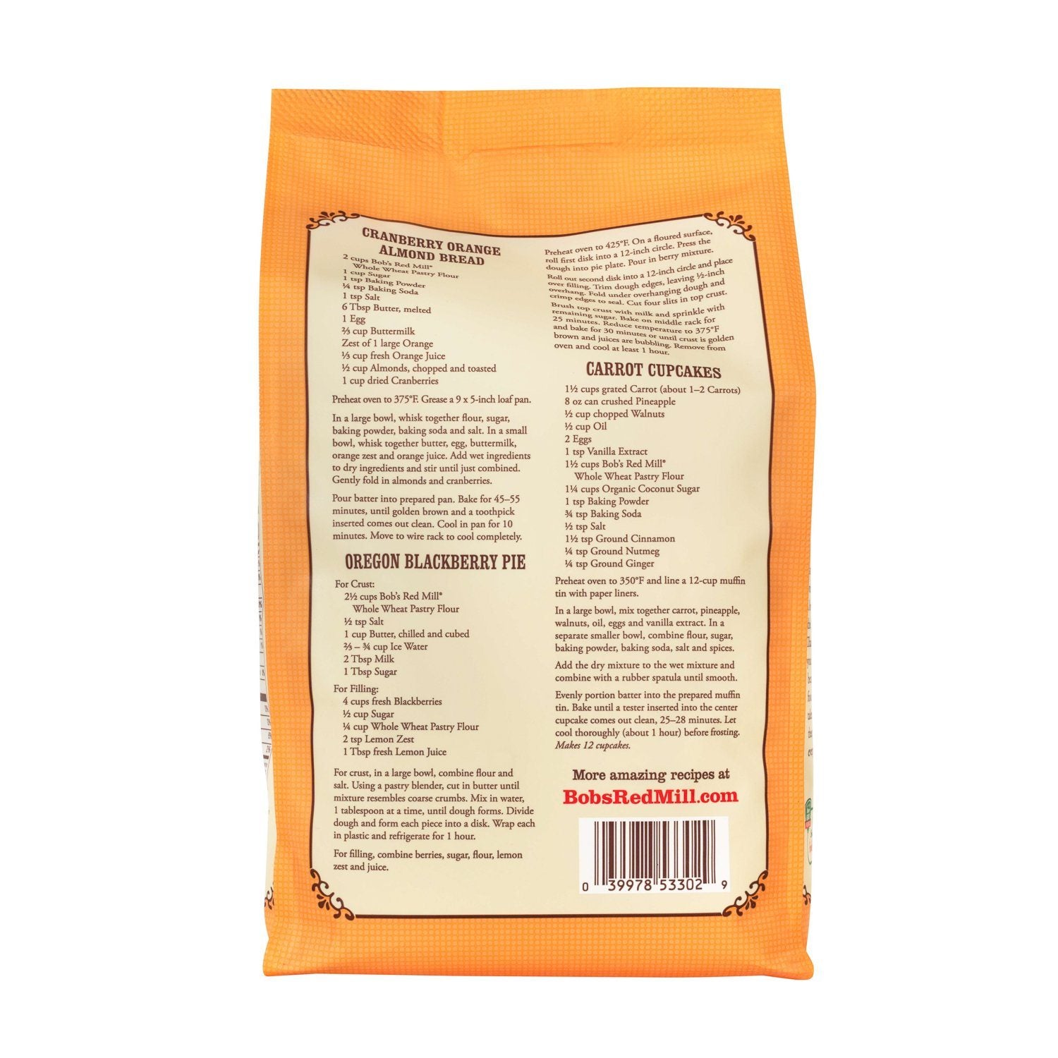 Bob's Red Mill Pastry Flour Bob's Red Mill