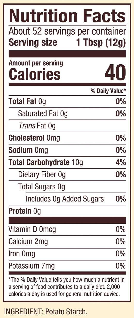 Bob's Red Mill Potato Starch Bob's Red Mill