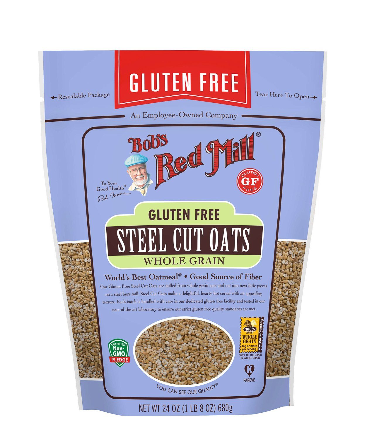 Bob's Red Mill Steel Cut Oats Bob's Red Mill Gluten Free 24 Ounce