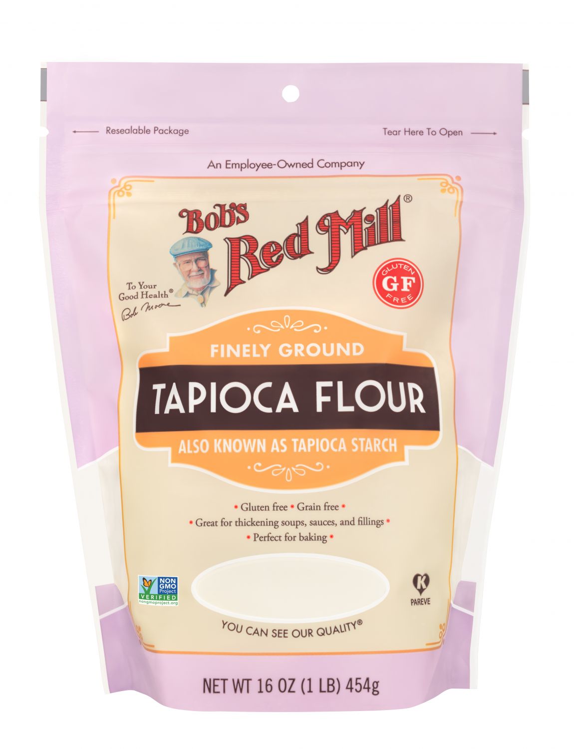 Bob's Red Mill Tapioca Flour - Tapioca Starch Bob's Red Mill 16 Ounce