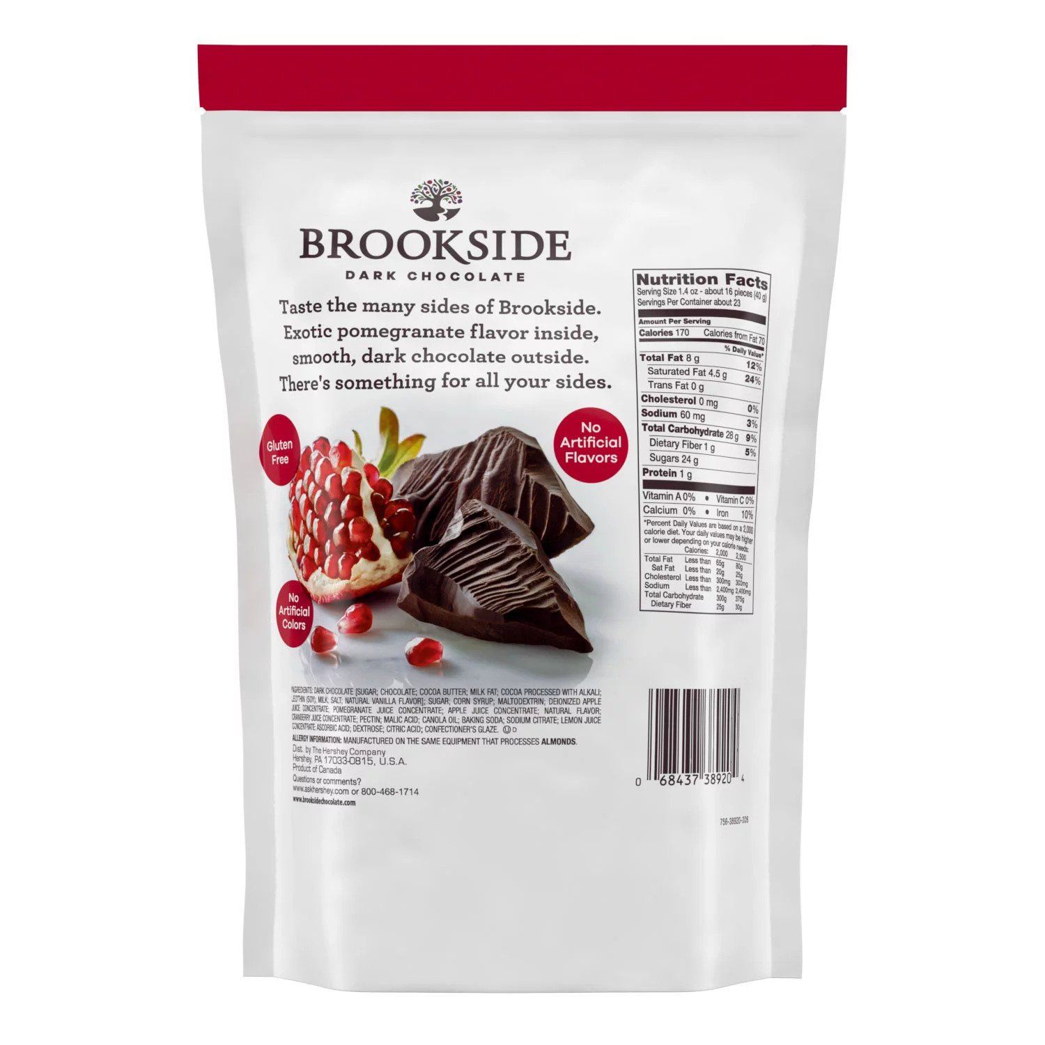 Brookside Dark Chocolate Meltable Brookside