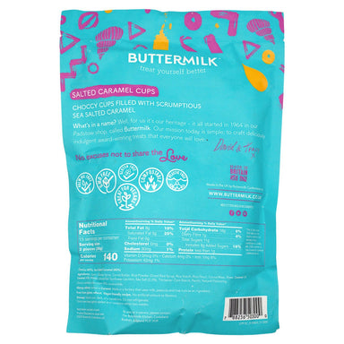 Buttermilk Vegan Salted Caramel Cups Meltable Buttermilk