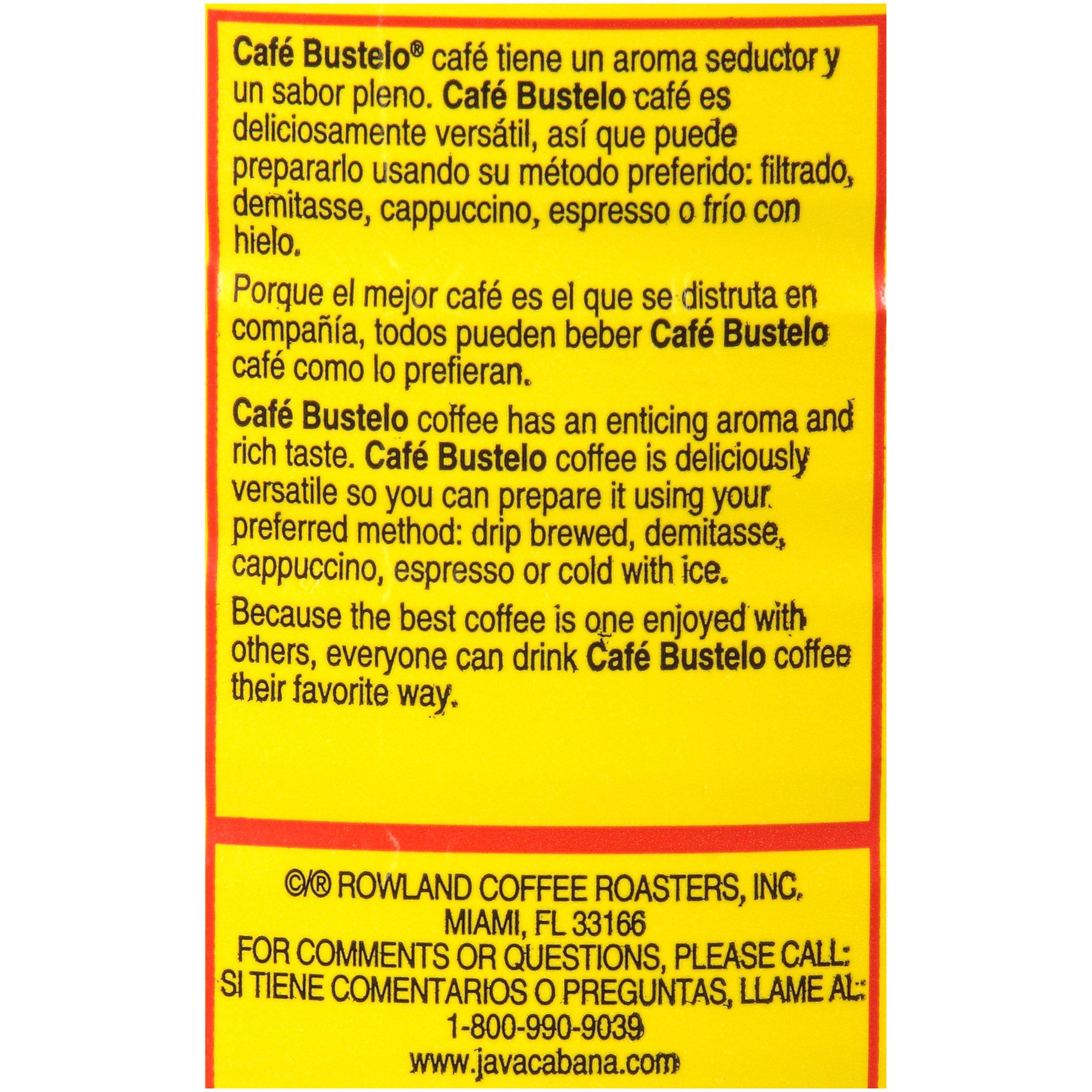 Café Bustelo Ground Coffee Café Bustelo