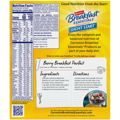 Carnation Breakfast Essentials Drink Mix Nestle