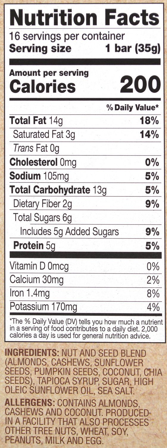 Caveman Foods Grain Free Granola Bar Caveman Foods