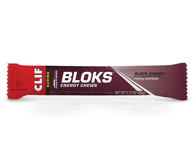 CLIF BLOKS Energy Chews CLIF Black Cherry 2.12 Ounce