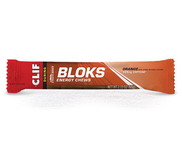 CLIF BLOKS Energy Chews CLIF Orange 2.12 Ounce