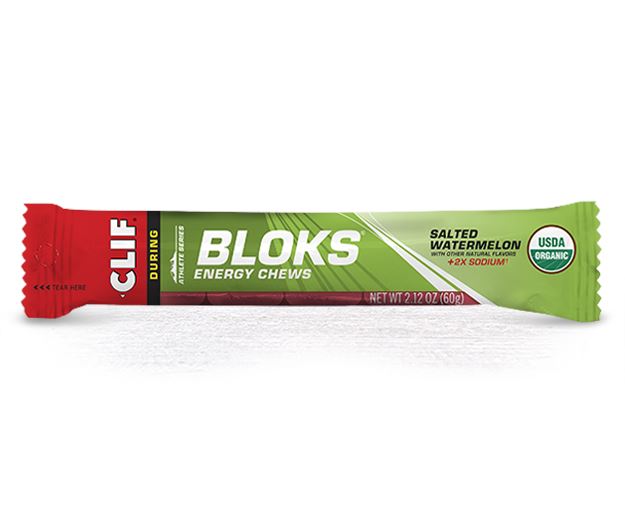 CLIF BLOKS Energy Chews CLIF Salted Watermelon 2.12 Ounce