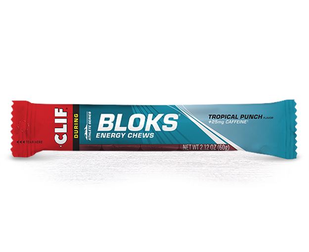 CLIF BLOKS Energy Chews CLIF Tropical Punch 2.12 Ounce