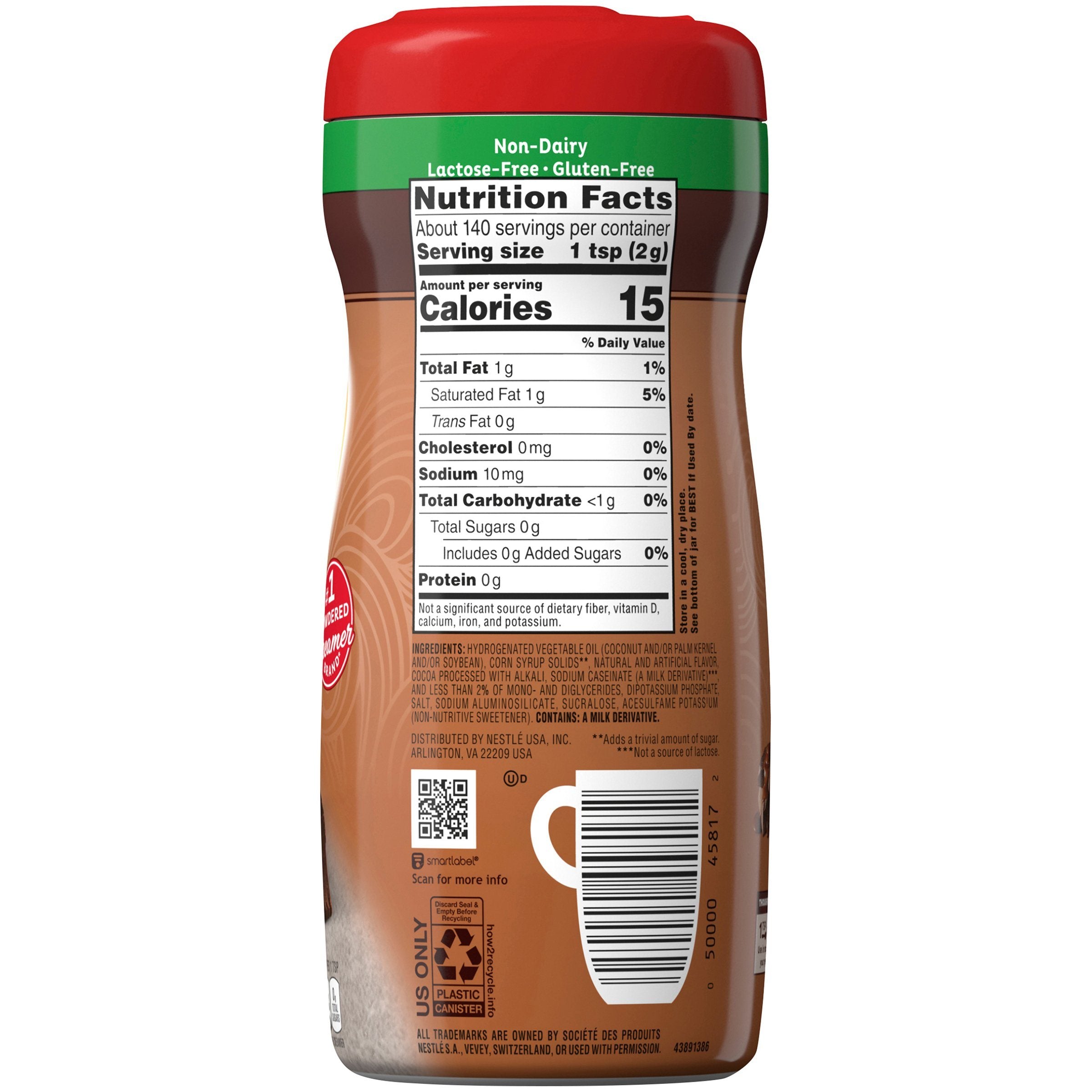 Coffee-mate Sugar Free Powder Creamer Nestle