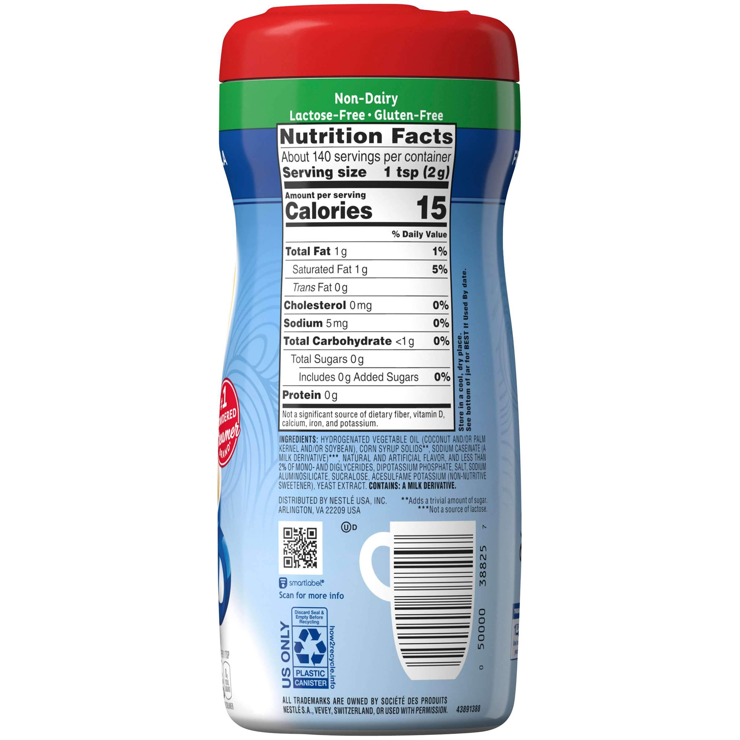 Coffee-mate Sugar Free Powder Creamer Nestle