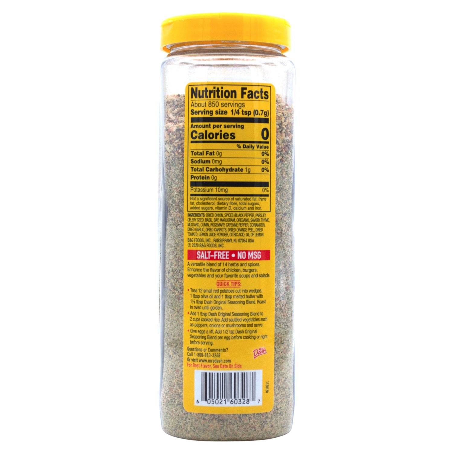 Dash Seasoning Blends Dash