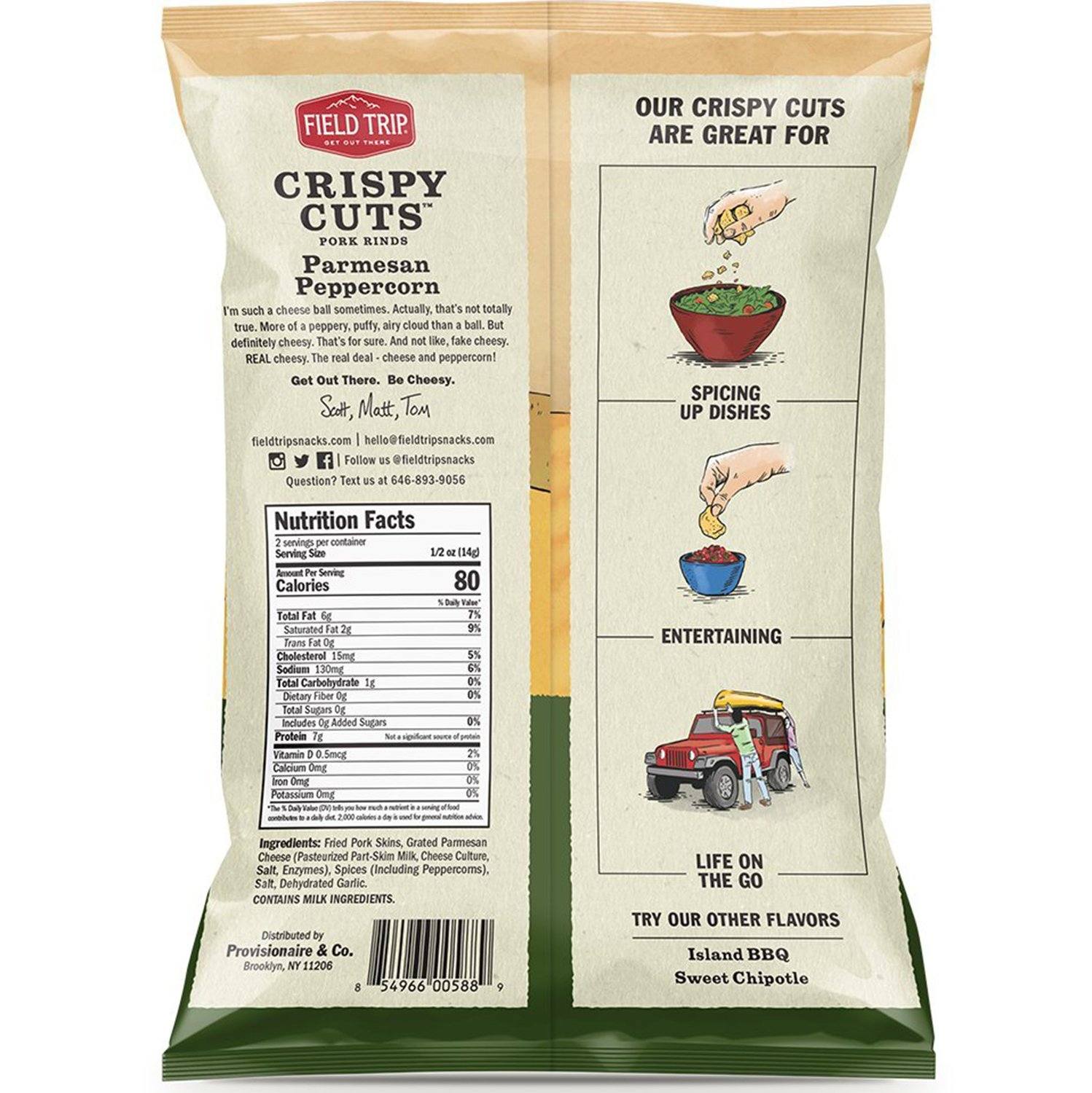 Field Trip Crispy Cuts Pork Rinds Field Trip Snacks