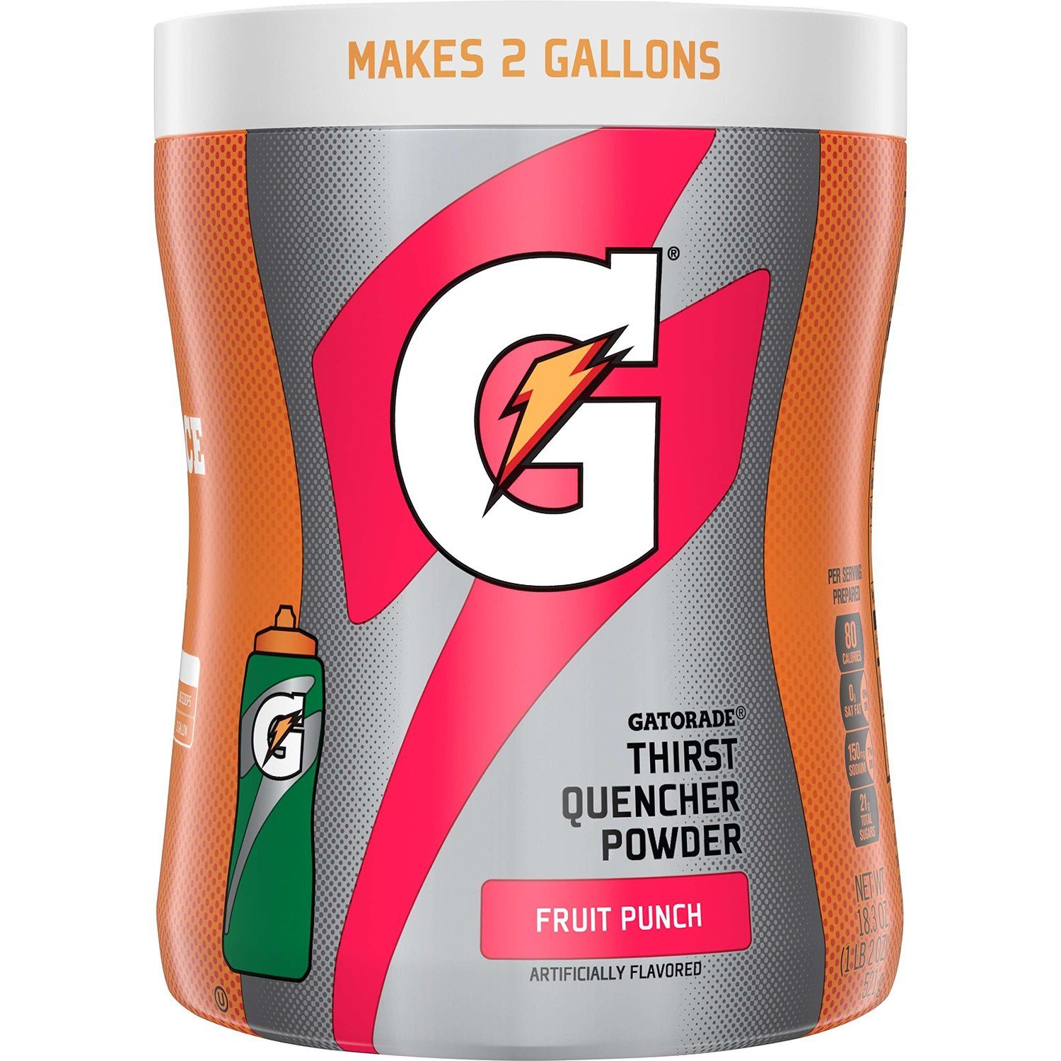 Gatorade Thirst Quencher Powder Packs Gatorade Fruit Punch 18.3 Ounce