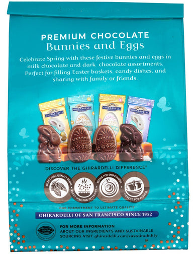 Ghirardelli Chocolate Bunnies and Eggs Ghirardelli