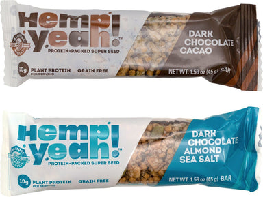 Hemp Yeah! Bars, Plant Protein, Grain Free, Gluten Free Hemp Yeah!