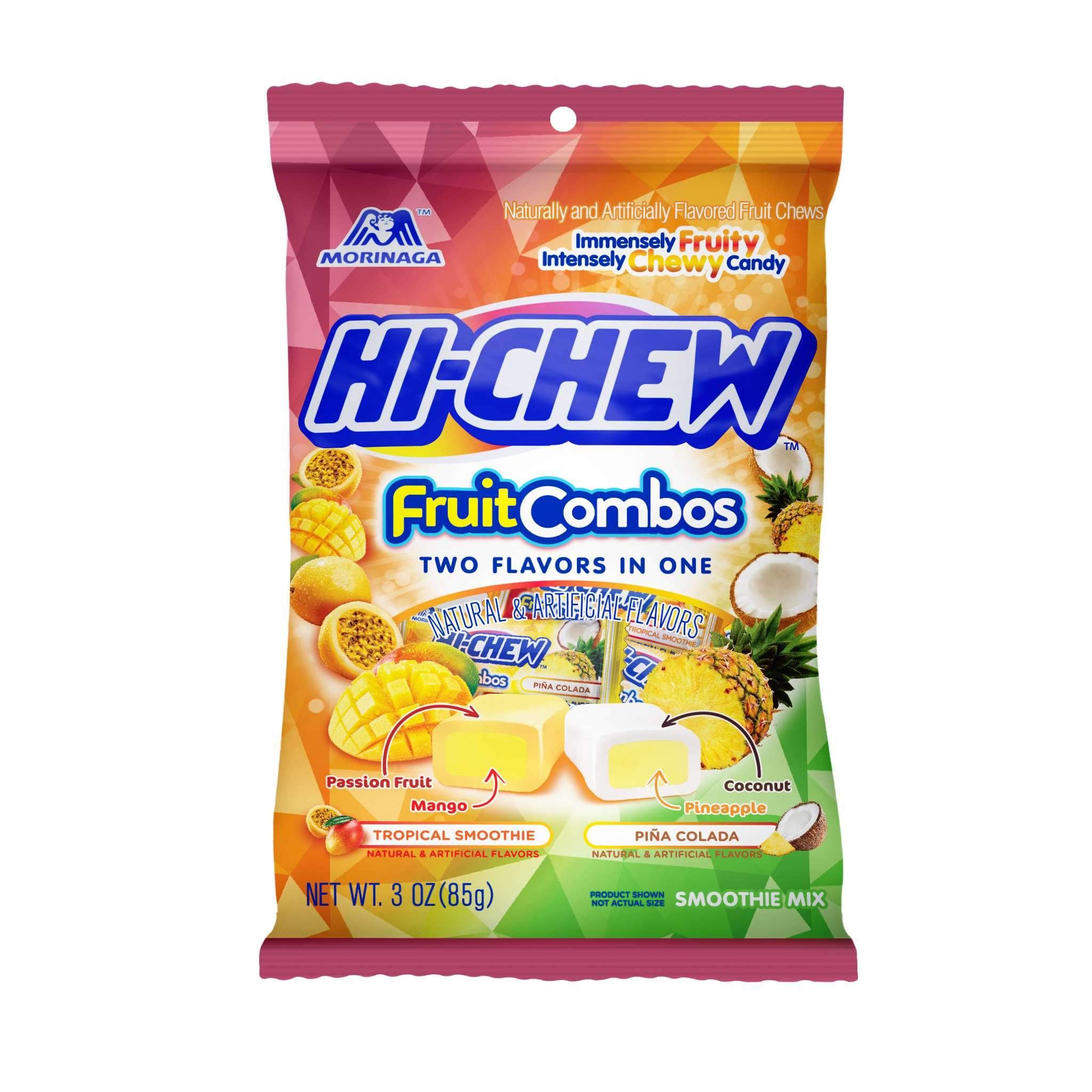 Hi-Chew Fruit Chews Morinaga Fruit Combos 3 Ounce